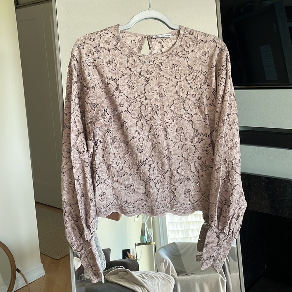 Zara Lace Top